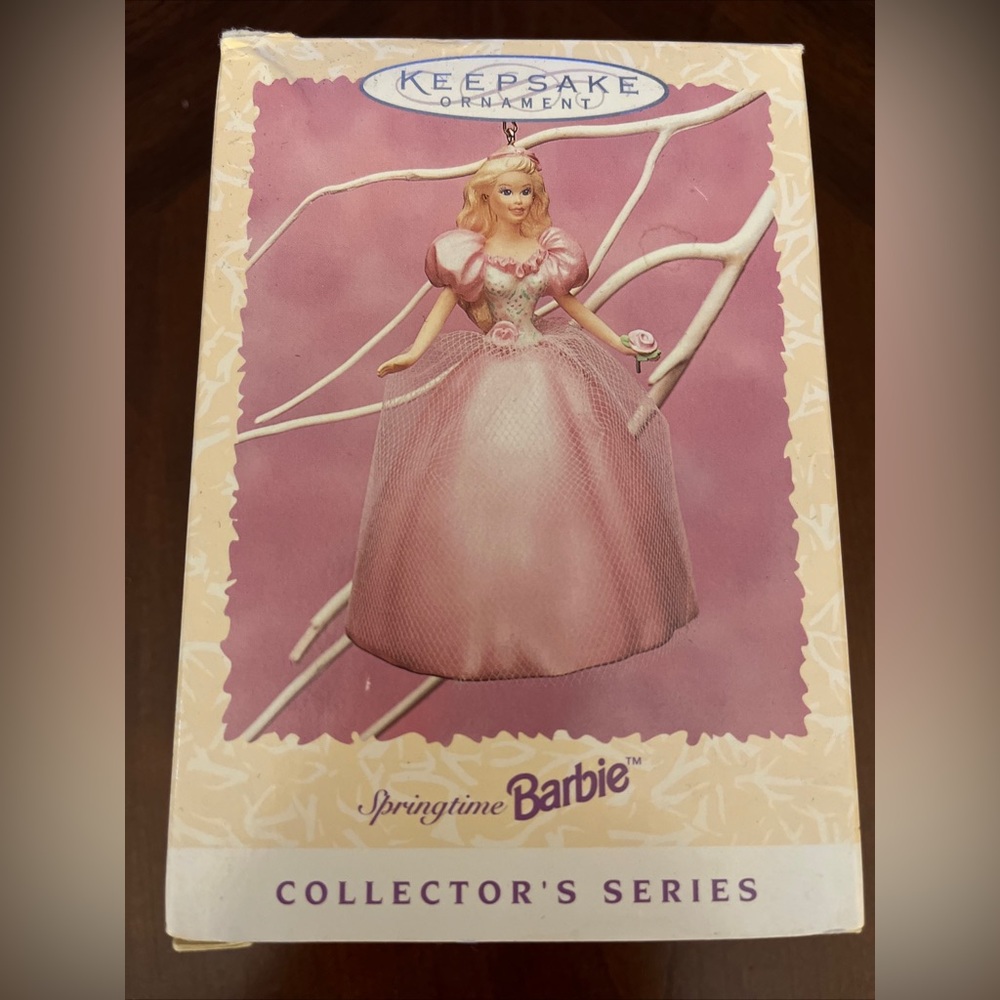 Hallmark Easter Barbie ornament. 1996, 2nd in series